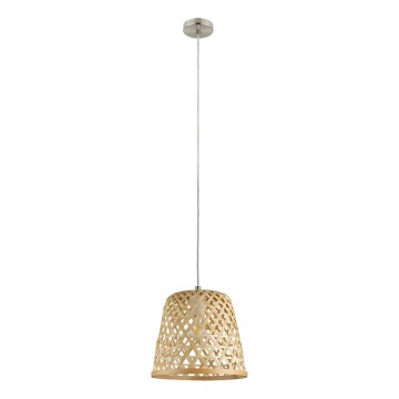 Eglo 55696 - Viseći luster na sajli KIRKCOLM 1xE27/60W/230V bež