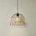 Eglo 55709 - Luster na sajli ANWICK 1xE27/40W/230V ratan