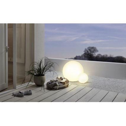 Eglo 55786 - LED RGBW Vanjska lampa MONTEROLO-C 1xE27/9W/230V 2700-6500K IP65 pr. 30 cm + daljinski upravljač