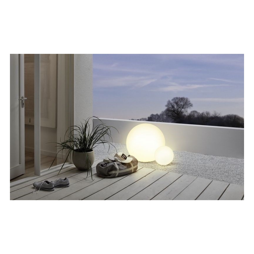 Eglo 55786 - LED RGBW Vanjska lampa MONTEROLO-C 1xE27/9W/230V 2700-6500K IP65 pr. 30 cm + daljinski upravljač