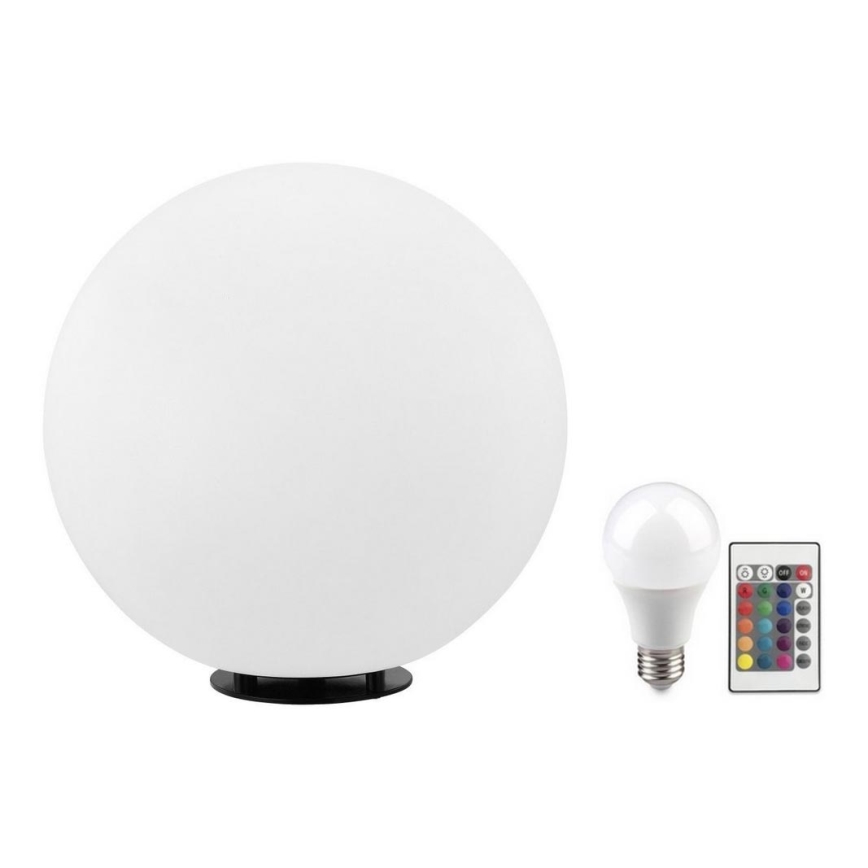 Eglo 55787 - LED RGBW vanjska svjetiljka MONTEROLO-C 1xE27/9W/230V 2700-6500K IP65 promjer 39 cm + daljinski upravljač