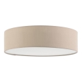 Eglo 55873 - LED stropno svjetlo 1xE27/11W/230V Ø 38 cm taupe
