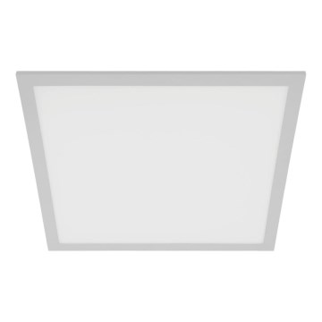 Eglo 55891 - LED RGBW stropna svjetiljka sa mogućnošću prigušivanja LED/12W/230V 2700-6500K 45x45 cm bijela + daljinski upravljač