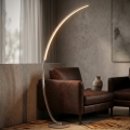 Eglo 55914 - LED podna svjetiljka s prigušivanjem LED/17,5W/230V matni krom