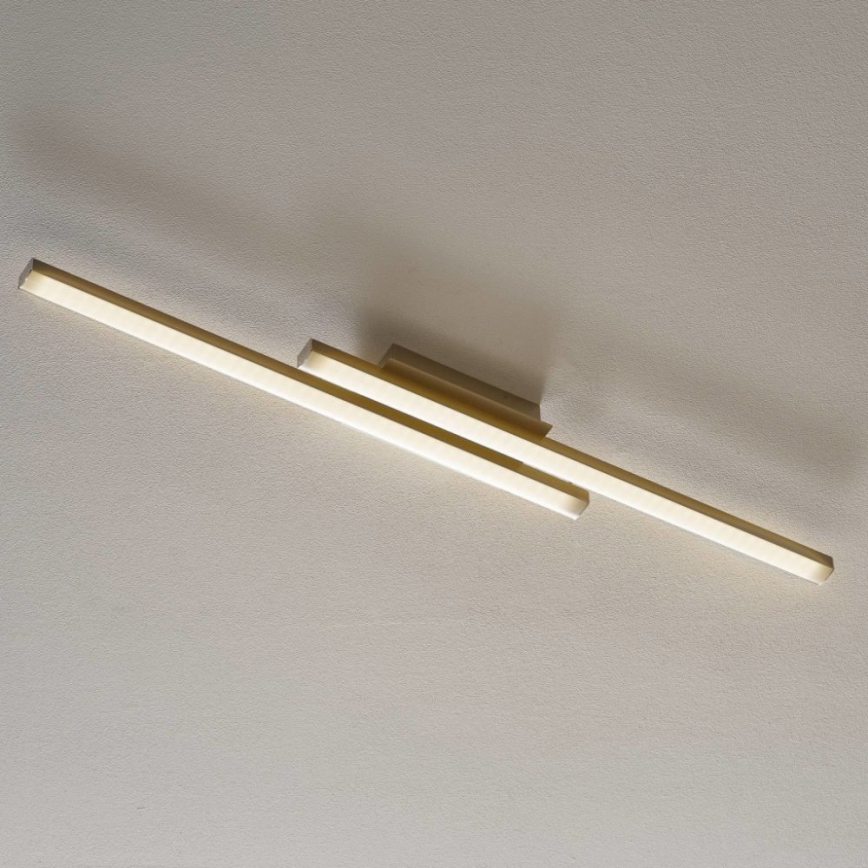 Eglo 55971 - LED RGBW Prigušiva stropna svjetiljka FRAIOLI-C LED/34W/230V 2700-6500K matni krom + daljinski upravljač