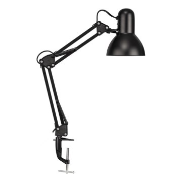 Eglo 56043 - LED stolna lampa sa stezaljkom 1xE14/4,9W/230V crna