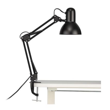 Eglo 56043 - LED stolna lampa sa stezaljkom 1xE14/4,9W/230V crna
