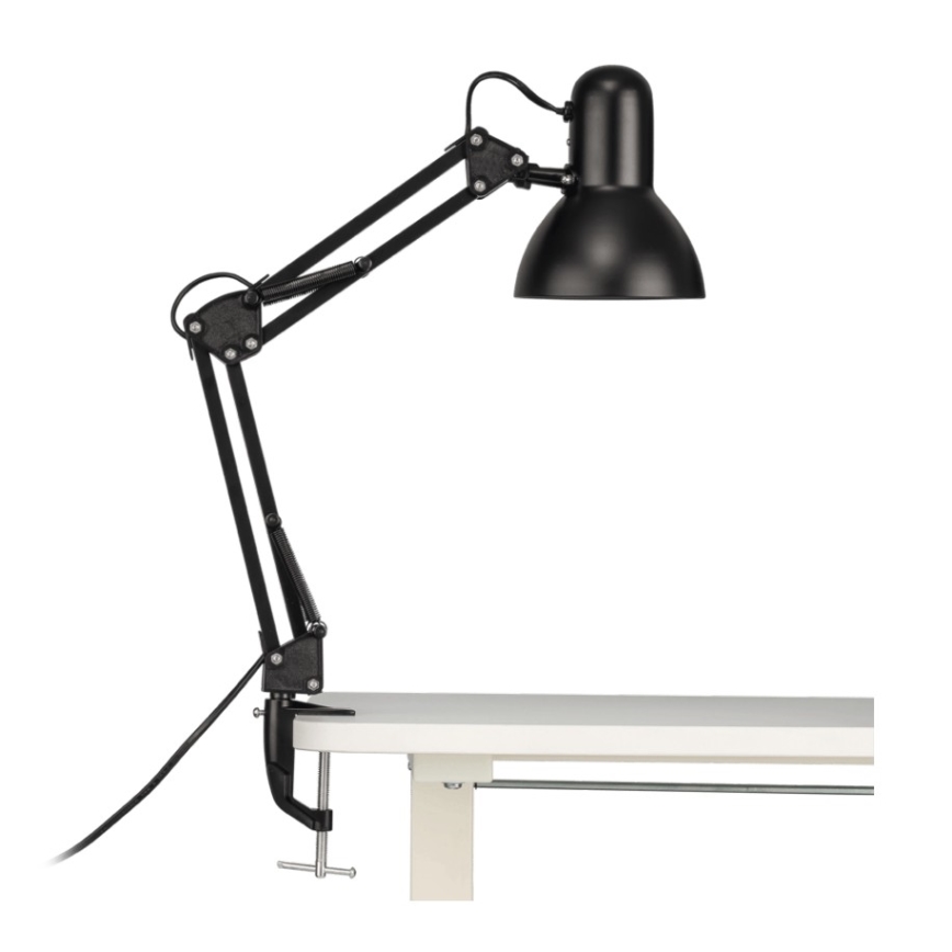 Eglo 56043 - LED stolna lampa sa stezaljkom 1xE14/4,9W/230V crna