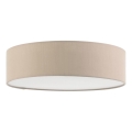 Eglo 56137 - LED stropna svjetiljka 2xE27/11W/230V Ø 38 cm taupe