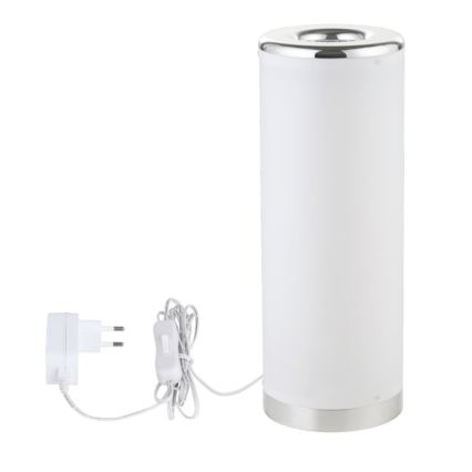 Eglo 56138 - LED RGBW stolna svjetiljka s mogućnošću prigušivanja LED/6W/230V bijela + daljinski upravljač