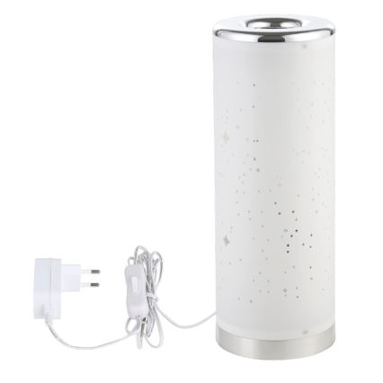 Eglo 56139 - LED RGBW stolna lampa s mogućnošću prigušivanja LED/6W/230V bijela + daljinski upravljač