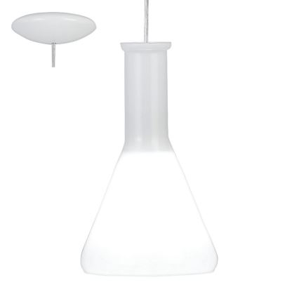 Eglo 62264 - Luster na sajli PASCOA PRO 1xE27/60W/230V 16,8 cm bijela