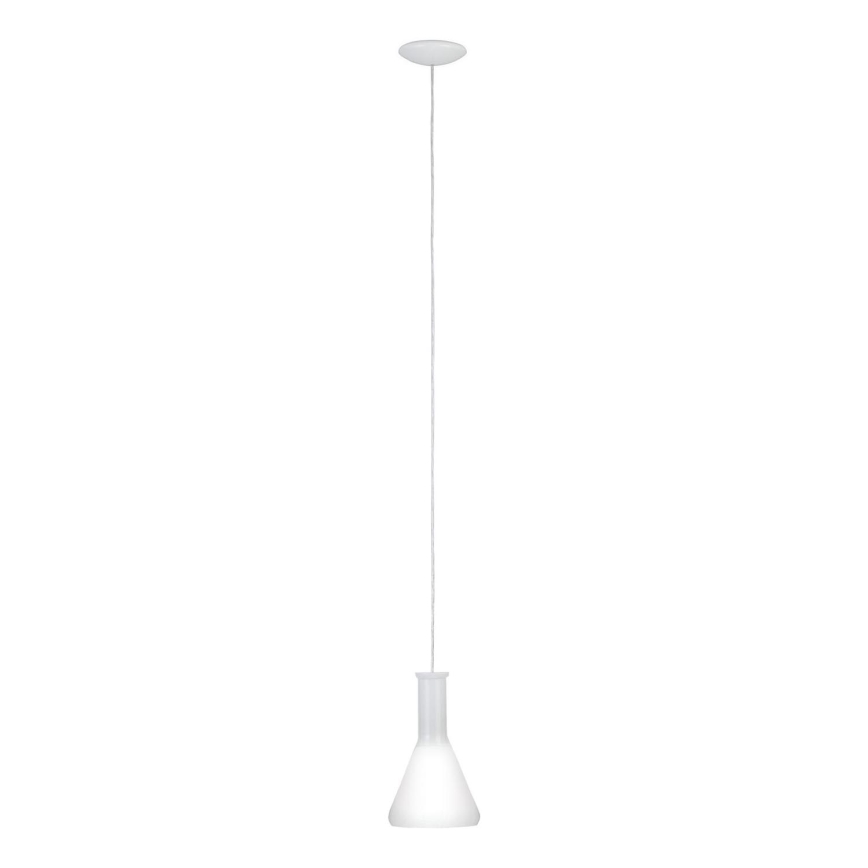 Eglo 62264 - Luster na sajli PASCOA PRO 1xE27/60W/230V 16,8 cm bijela