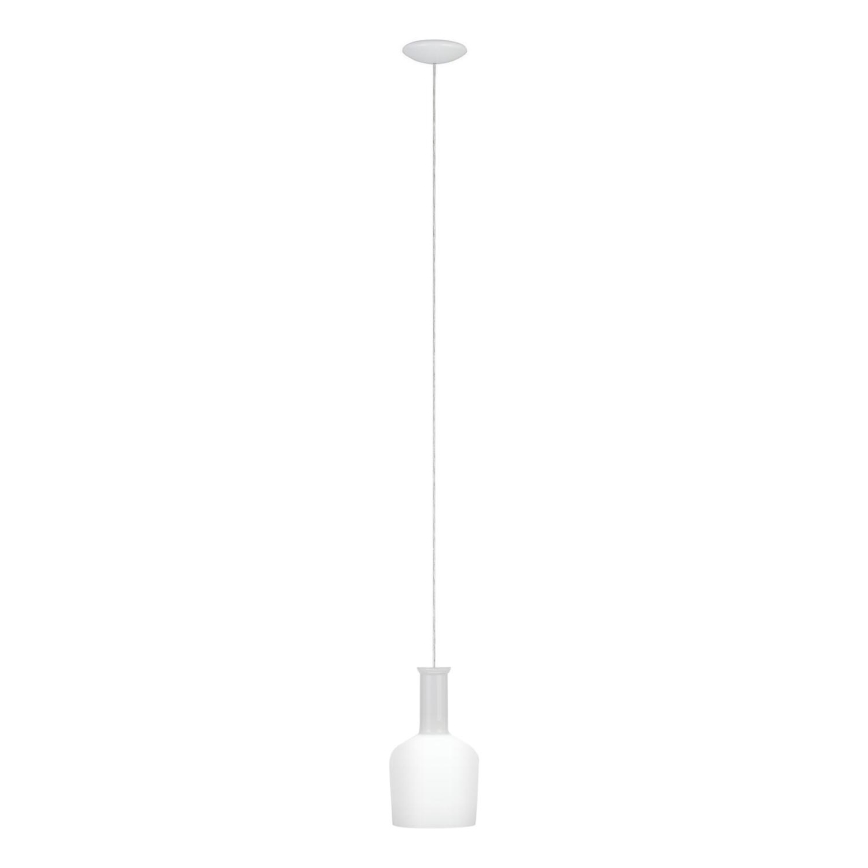 Eglo 62265 - Luster na sajli PASCOA PRO 1xE27/60W/230V 15,6 cm bijela