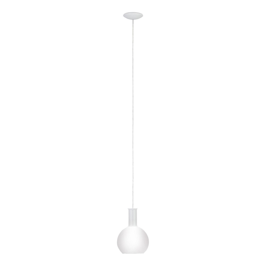 Eglo 62266 - Luster na sajli PASCOA PRO 1xE27/60W/230V 20 cm bijela