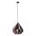 Eglo 62834 - Luster na sajli CARLTON PRO 1xE27/60W/230V pr. 44 cm crna