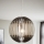 Eglo 63256 - Luster na sajli OLMERO PRO 1xE27/60W/230V Ø 40 cm siva/bijela