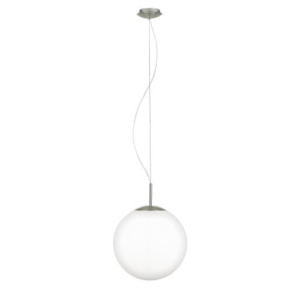 Eglo 63269 - Viseći luster na sajli PIEDALE 1xE27/60W/230V Ø 35 cm matni krom