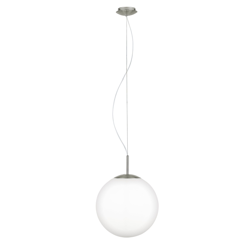 Eglo 63269 - Viseći luster na sajli PIEDALE 1xE27/60W/230V Ø 35 cm matni krom
