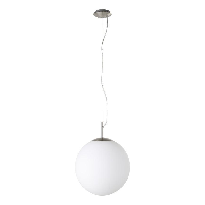 Eglo 63269 - Viseći luster na sajli PIEDALE 1xE27/60W/230V Ø 35 cm matni krom