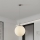 Eglo 63271 - Viseći luster na sajli PIEDALE 1xE27/60W/230V Ø 43 cm matni krom
