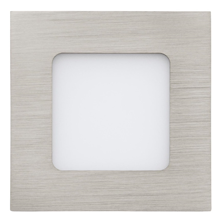 Eglo 64597 - LED Ugradbena svjetiljka FUEVA 1 PRO LED/2,7W/230V 3000K 8,5x8,5 cm mat krom