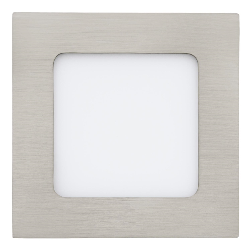 Eglo 64608 - LED Ugradbena svjetiljka FUEVA 1 PRO LED/5,5W/230V 3000K 12x12 cm mat krom