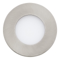 Eglo 64621 - LED Ugradbena svjetiljka FUEVA 1 PRO LED/2,7W/230V 3000K pr. 8,5 cm mat krom