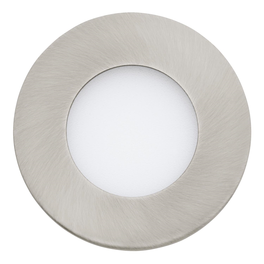 Eglo 64621 - LED Ugradbena svjetiljka FUEVA 1 PRO LED/2,7W/230V 3000K pr. 8,5 cm mat krom