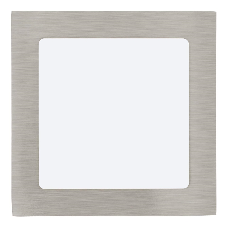 Eglo 64626 - LED Ugradbena svjetiljka FUEVA 1 PRO LED/10,9W/230V 3000K 17x17 cm mat krom