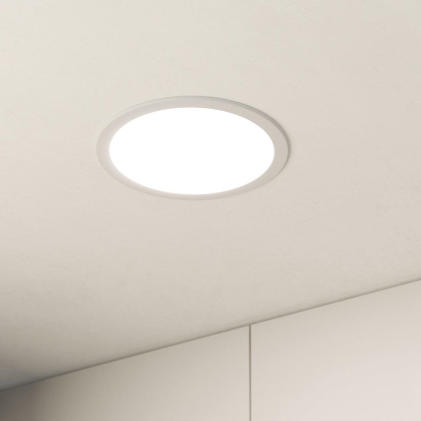 Eglo 64628 - LED Ugradbena svjetiljka FUEVA PRO LED/19W/230V 3000K pr. 22,5 cm bijela