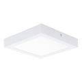 Eglo 64717 - LED Stropna svjetiljka FUEVA PRO LED/19W/230V 3000K 22,5x22,5 cm bijela
