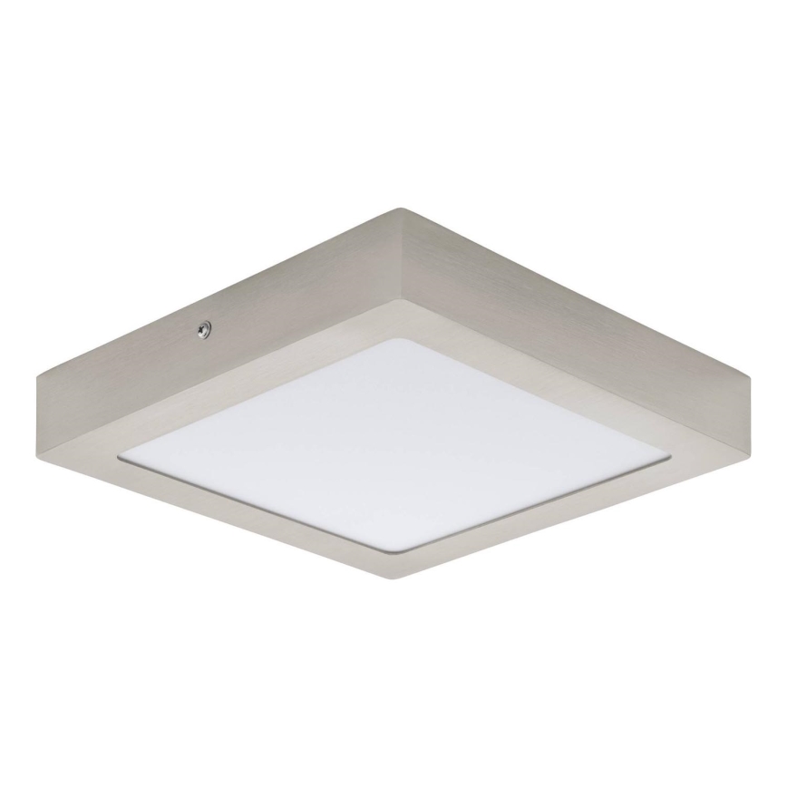 Eglo 64721 -LED Stropna svjetiljka FUEVA PRO LED/19W/230V 4000K 22,5x22,5 cm mat krom