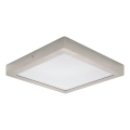 Eglo 64728 - LED Stropna svjetiljka FUEVA PRO LED/25W/230V 3000K 30x30 cm mat krom