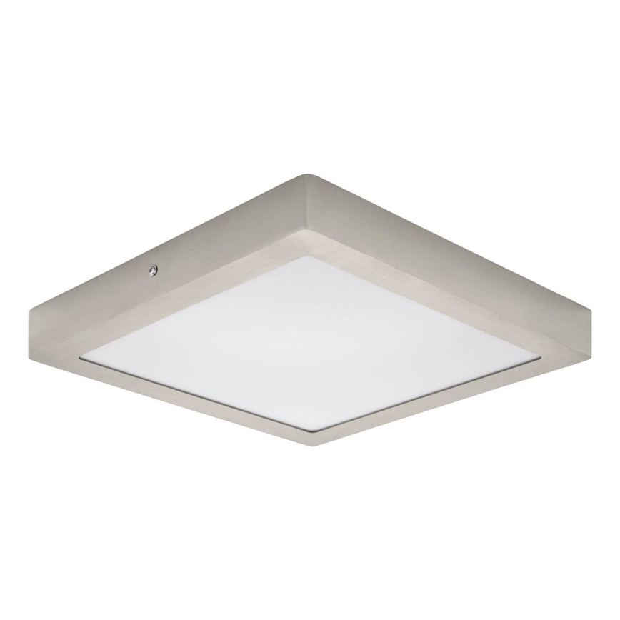 Eglo 64728 - LED Stropna svjetiljka FUEVA PRO LED/25W/230V 3000K 30x30 cm mat krom