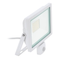 Eglo 64886 - LED Reflektor sa senzorom FILETTI LED/50W/230V 4000K IP44 bijela