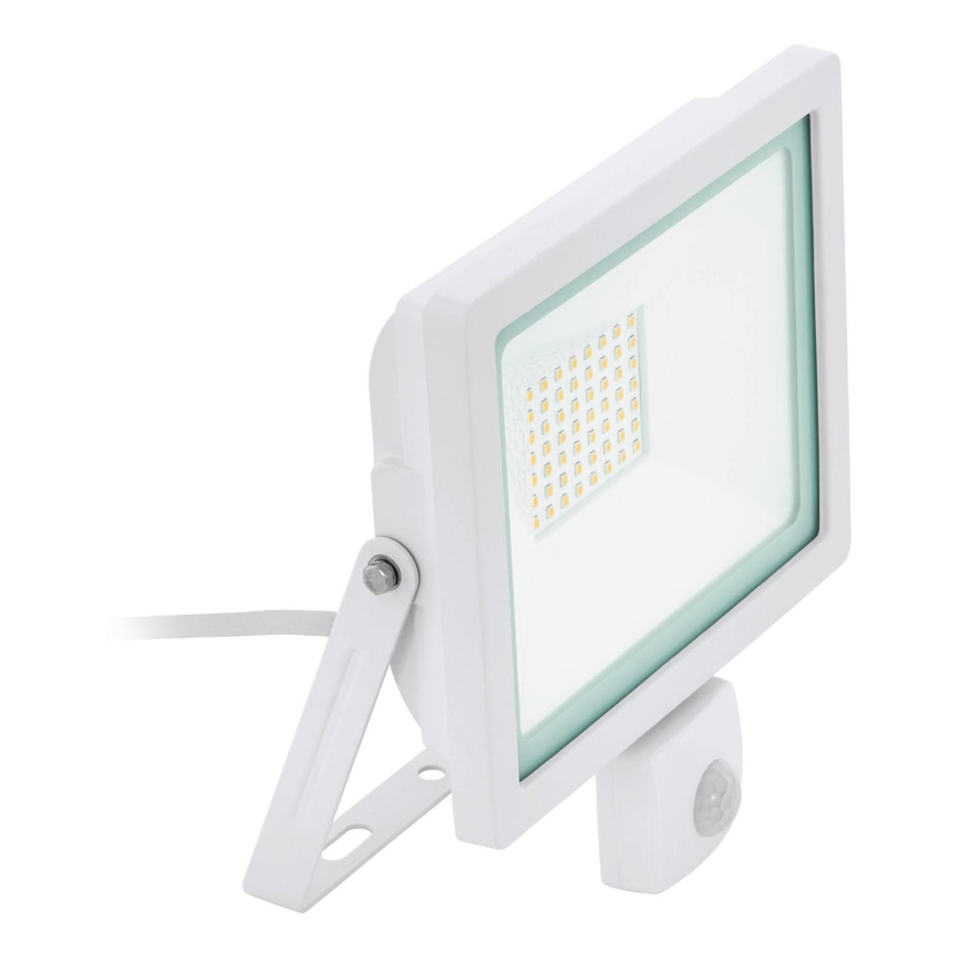 Eglo 64886 - LED Reflektor sa senzorom FILETTI LED/50W/230V 4000K IP44 bijela
