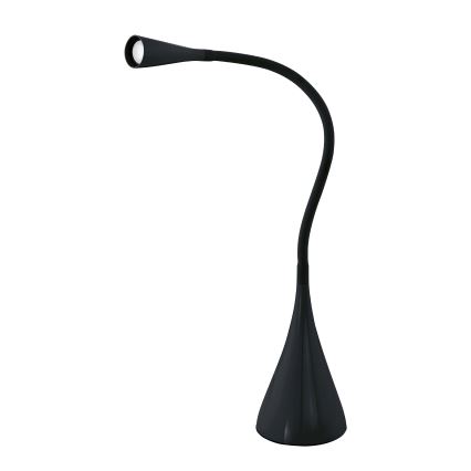 Eglo 64975 - LED Prigušiva fleksibilna stolna lampa SNAPORA PRO LED/3,5W/230V 3000K crna