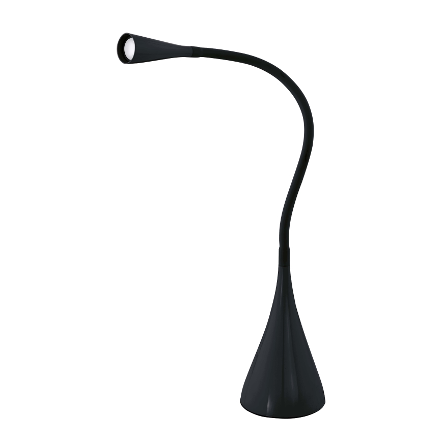Eglo 64975 - LED Prigušiva fleksibilna stolna lampa SNAPORA PRO LED/3,5W/230V 3000K crna