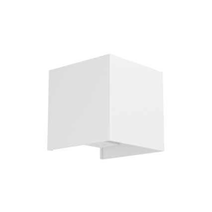 Eglo - LED prigušivo vanjsko punjivo zidno svjetlo s senzorom pokreta i sumraka LED/2,2W/5V IP44 bijela