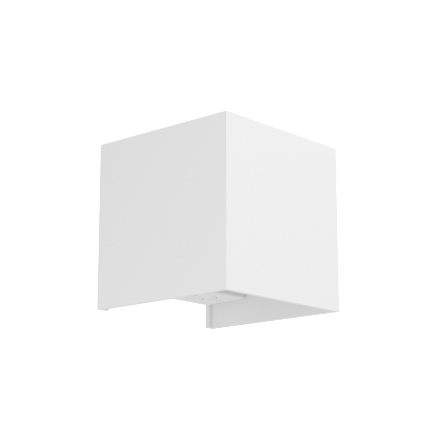 Eglo - LED prigušivo vanjsko punjivo zidno svjetlo s senzorom pokreta i sumraka LED/2,2W/5V IP44 bijela