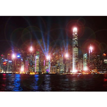 Eglo 75035 - LED dekorativna slika sa svjetlom SKYLINE 9xLED/0,02W