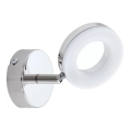 Eglo 75238 - LED zidna reflektorska svjetiljka ODERZO LED/3,8W/230V sjajni krom