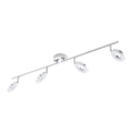 Eglo 75242 - LED spot svjetiljka ODERZO 3xLED/3,8W/230V sjajni krom