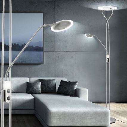 Eglo 75317 - LED Stojeća lampa PENJA 1xLED/18W+1xLED/6W