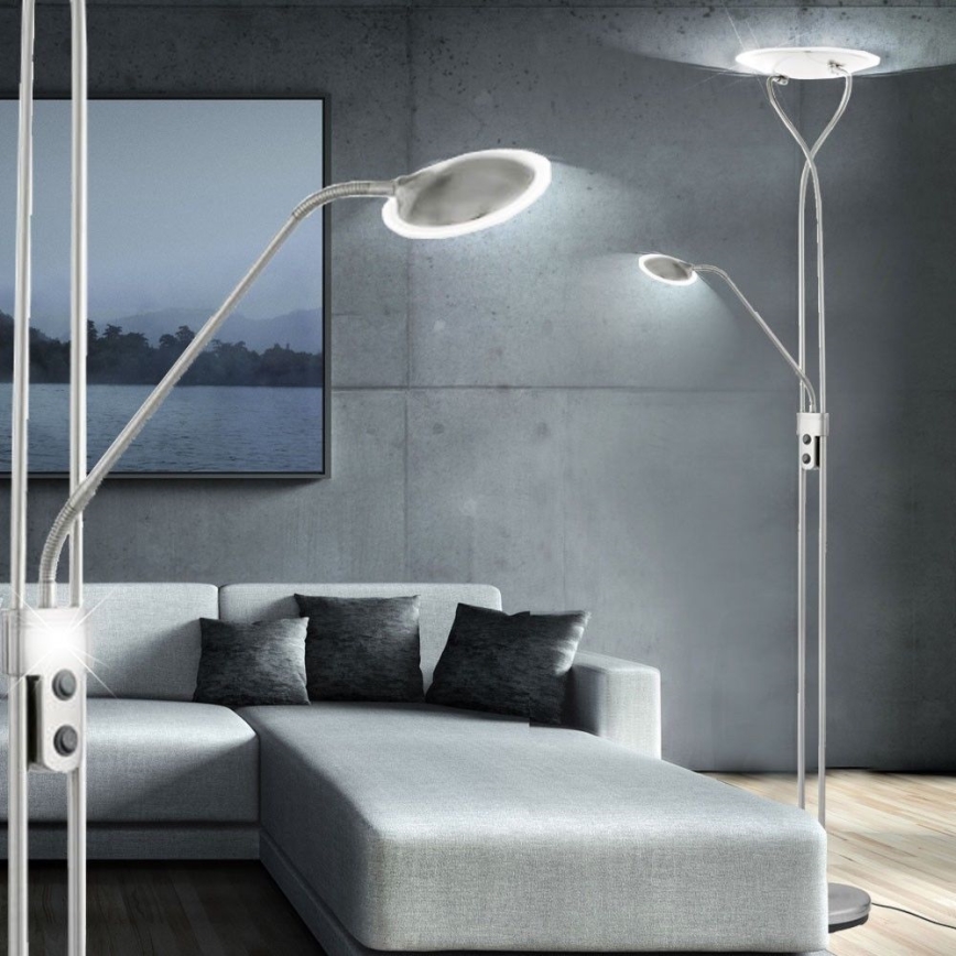 Eglo 75317 - LED Stojeća lampa PENJA 1xLED/18W+1xLED/6W
