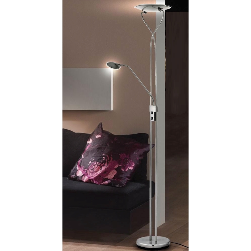 Eglo 75317 - LED Stojeća lampa PENJA 1xLED/18W+1xLED/6W
