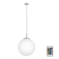 Eglo 75361 - LED RGBW Luster na sajli RONDO-C 1xE27/7,5W/230V