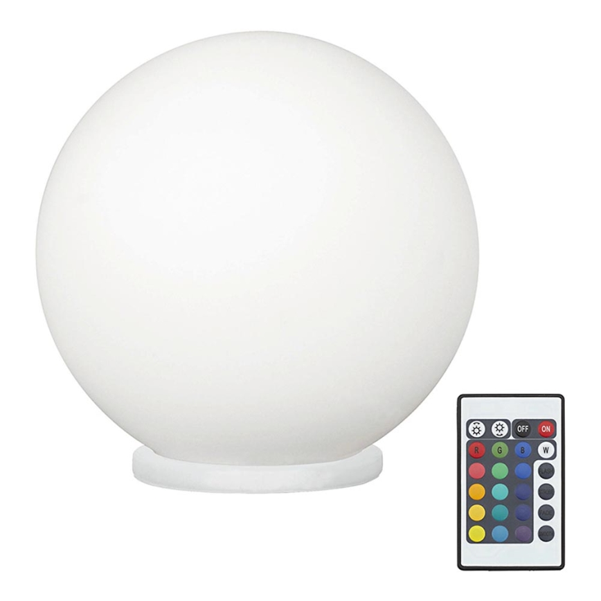 Eglo 75362 - LED RGBW Prigušiva stolna lampa RONDO-C 1xE27/6W/230V + daljinski upravljač