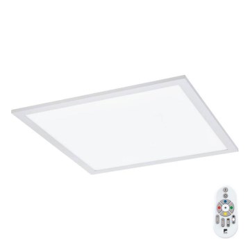 Eglo 75525 - LED RGBW Prigušiva stropna svjetiljka SALOBRENA LED/12W/230V 2700-6500K + daljinski upravljač